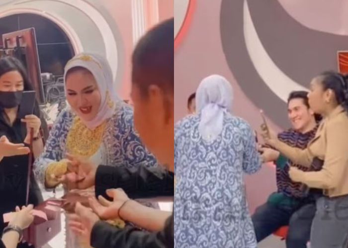Mira Hayati bagi-bagi duit ke kru TV hingga Vino G Bastian