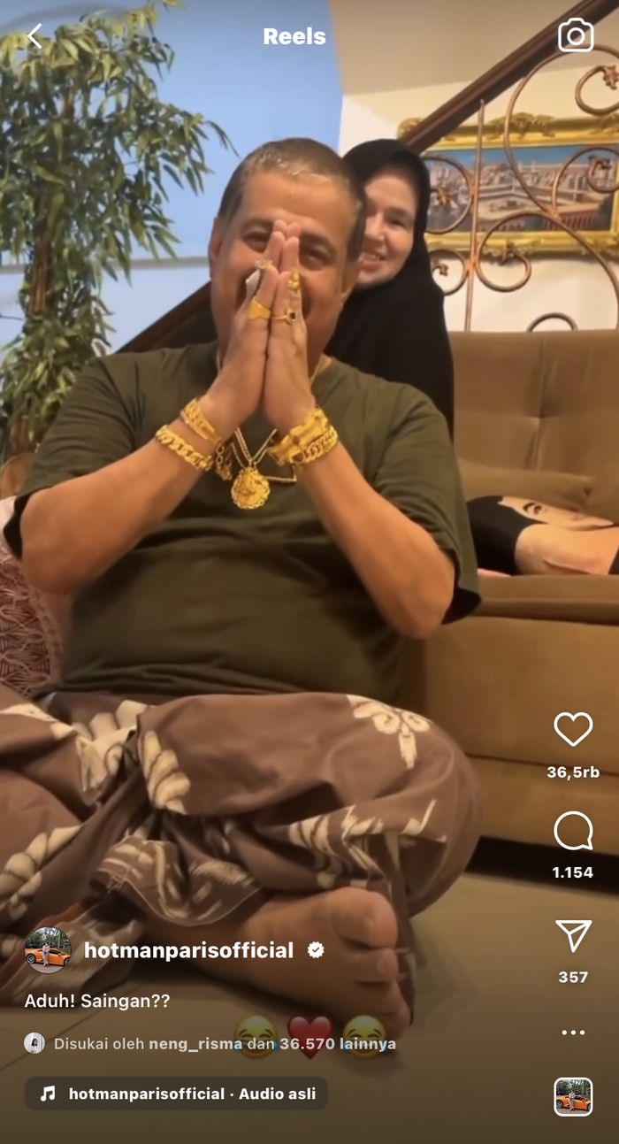 Pak Muh tirukan gaya Hotman Paris