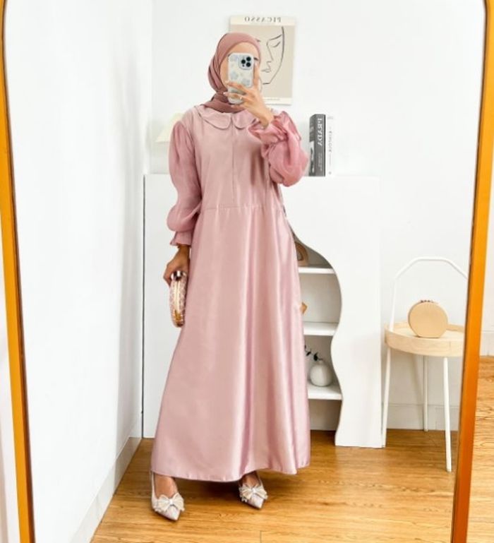 3 Model Shimmer Dress Kekinian untuk Baju Lebaran 2023, Mewah Premium