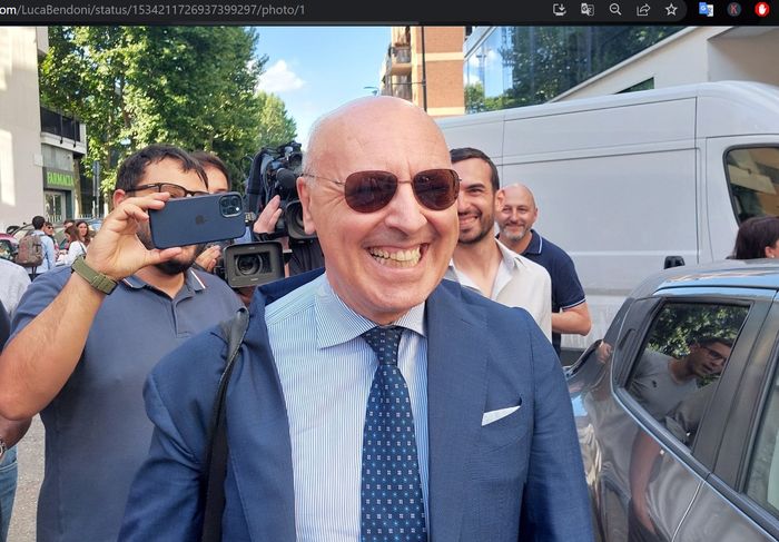 Mantan CEO Juventus, Beppe Marotta, yang kini menjabat sebagai presiden Inter Milan.