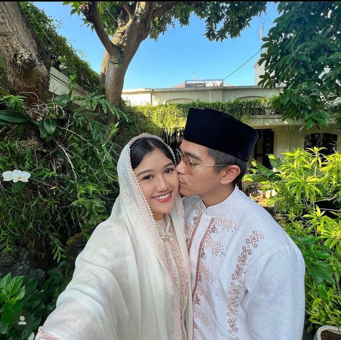 Pasangan Artis Erina Gudono dan Kaesang