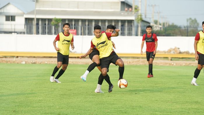 Timnas U-22 Indonesia sudah mulai berlatih di Kamboja untuk SEA Games 2023