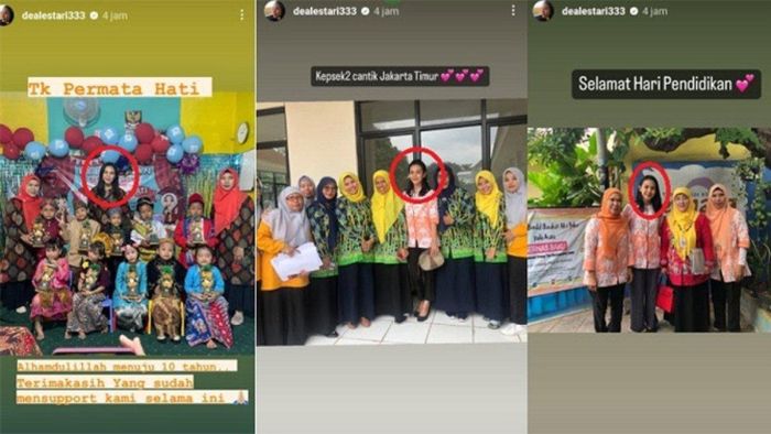 Artis FTV Dea Lestari sekarang jadi kepala sekolah