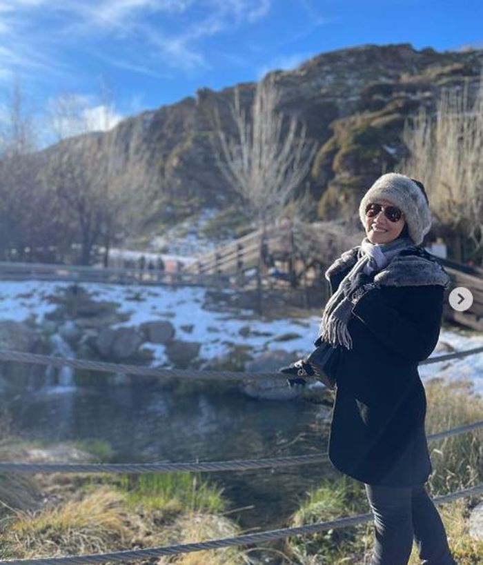 Dine liburan ke Amerika