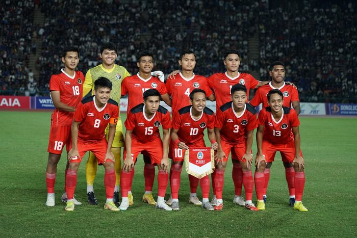 Timnas U-22 Indonesia Vs Kamboja di Stadion Nasional Olimpiade, Phnom Penh, Kamboja, Rabu (10/5/2023)