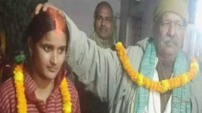 Pernikahan Pooja dan Kailash Yadav