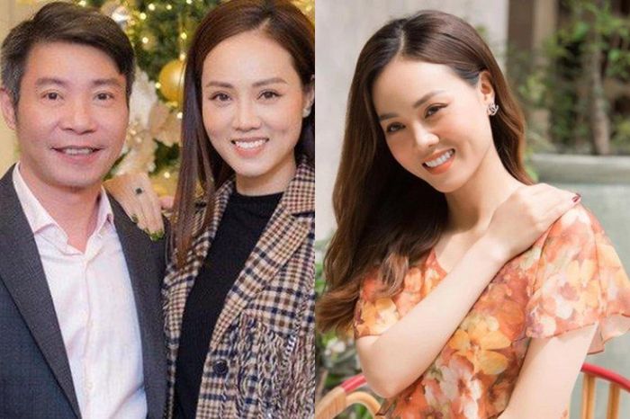 Ngoc Ha istri artis Vietnam saat tampil glamor