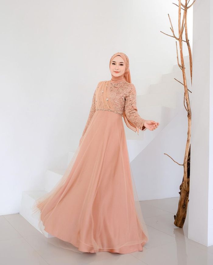 Kombinasi brokat satin dress sales