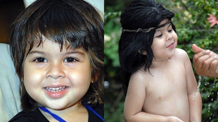 Potret Baim Cilik.