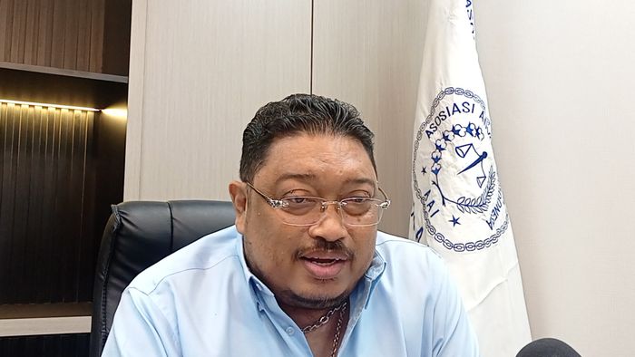 Kuasa hukum Rezky Aditya, Irwan Irawan, ditemui di kawasan Thamrin, Jakarta Pusat, Rabu (17/5/2023).