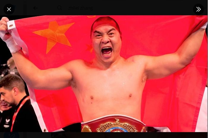 Sosok Zhilei Zhang, petinju yang mengaku bisa membuat raja tinju kelas berat, Tyson Fury KO.