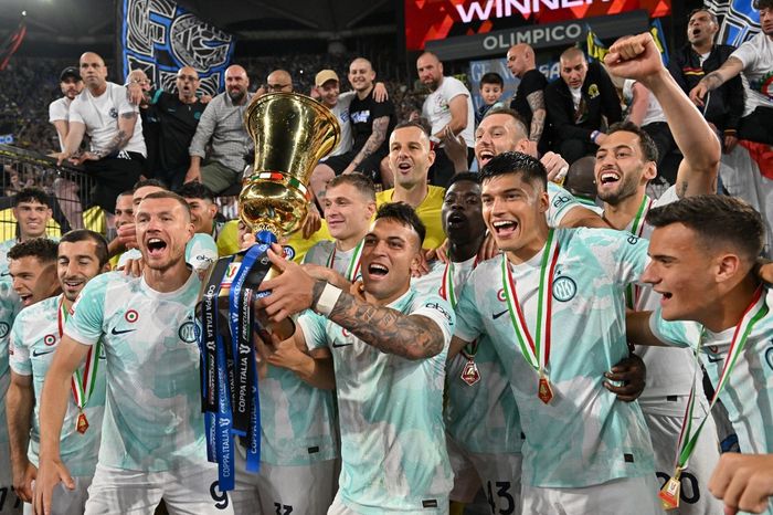 Inter Milan menyambut final Liga Champions dengan menjuarai Coppa Italia 2022-2023.