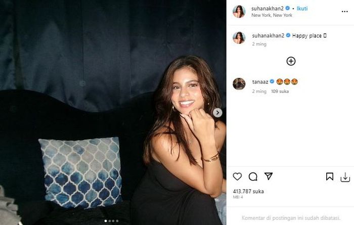Sosok putri Shah Rukh Khan