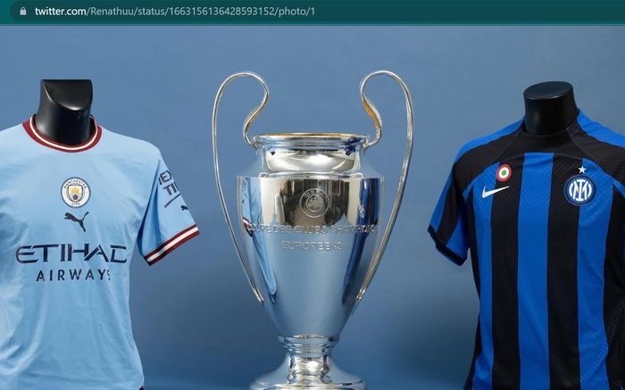 Manchester City dan Inter Milan bakal saling bentrok di partai puncak Liga Champions 2022-2023.