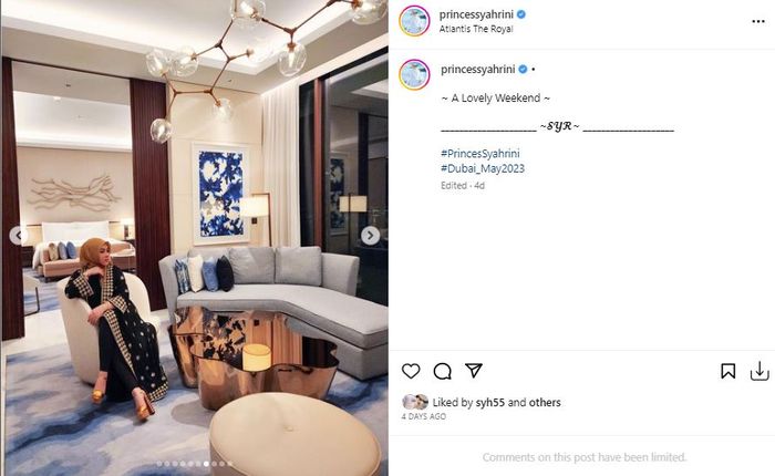 Hotel tempat Syahrini nginap