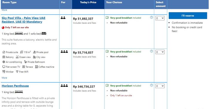 Harga hotel Syahrini satu malam yang ternyata sangat mewah