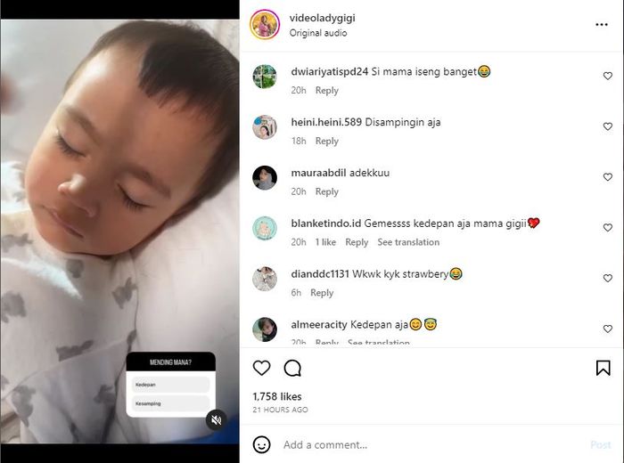 Nagita Slavina potong tambut Cipung