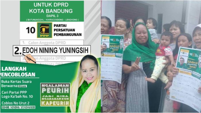 Ceu Edoh ternyata pernah nyaleg di tahun 2019