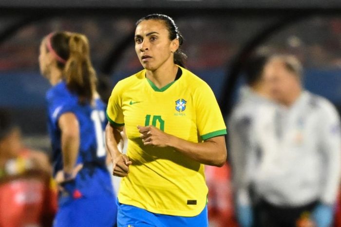 Bintang timnas putri Brasil, Marta, berpeluang lewati rekor Cristiano Ronaldo di Piala Dunia Wanita 2023.