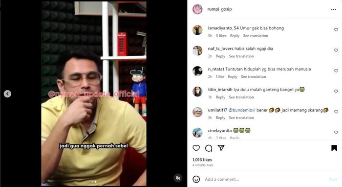 Kenal Aldi Taher dari 2001, Raffi Ahmad sebut sang sahabat dulu ganteng mirip Nicholas Saputra