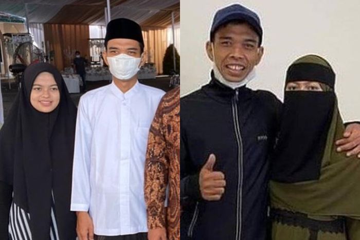 Ustaz Abdul Somad dan istri