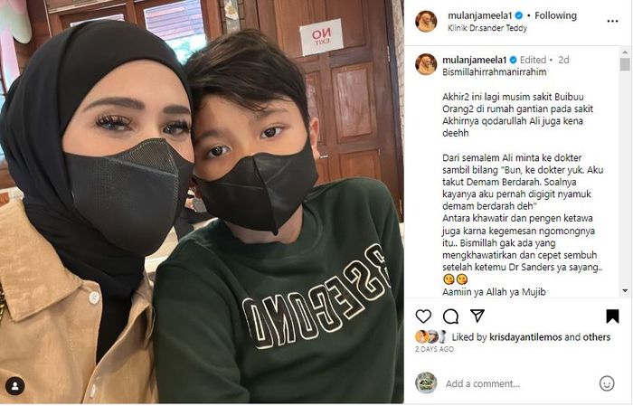 Unggahan Mulan Jameela