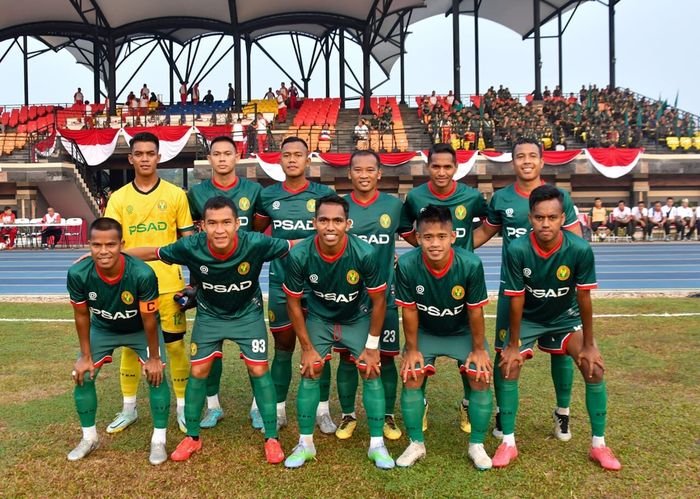 PSAD (TNI Angkatan Darat) yang terdiri dari sejumlah pemain Liga 1, keluar sebagai juara Piala Panglima TNI 2023 