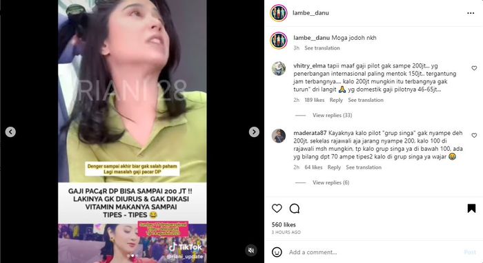 Dewi Perssik marah ketika disebut-sebut berbohong soal gaji suaminya