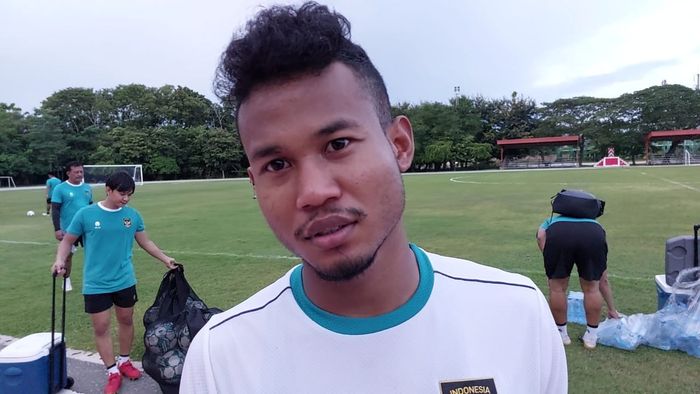 Kapten timnas U-23 Indonesia, Bagas Kaffa.