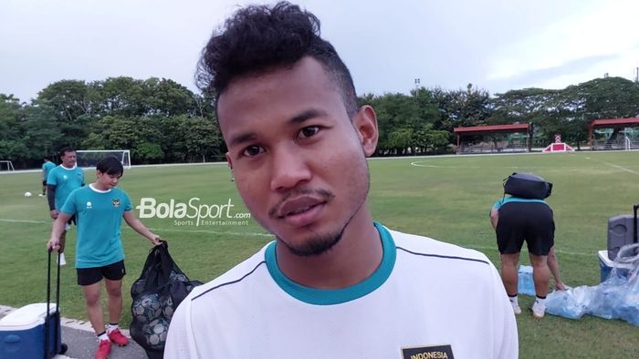 Kapten timnas U-23 Indonesia, Bagas Kaffa.
