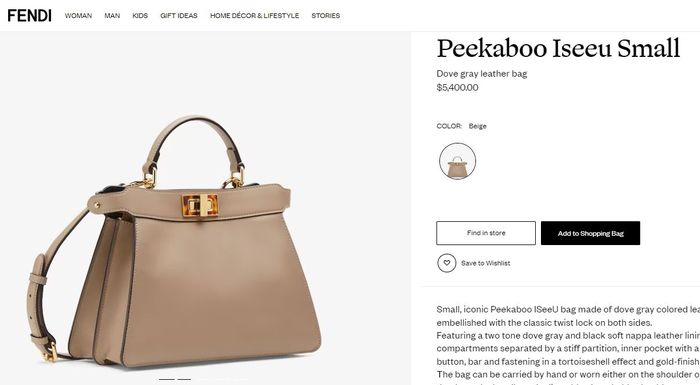 Tas branded mewah yang dipakai Nita Gunawan