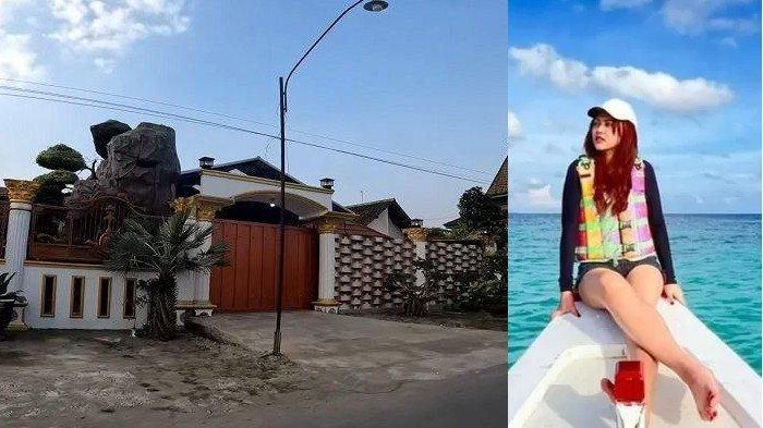 Rumah pedangdut Kediri yang kini jadi sultan