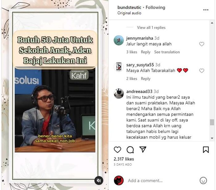 Pamor tak lagi melejit, Aden Bajaj curhat butuh uang Rp50 juta untuk sekolah anak