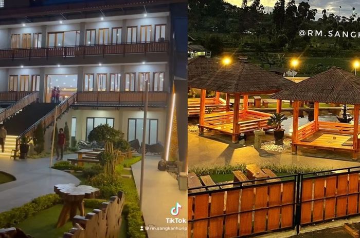 Rumah makan milik pedangdut Lesti Kejora