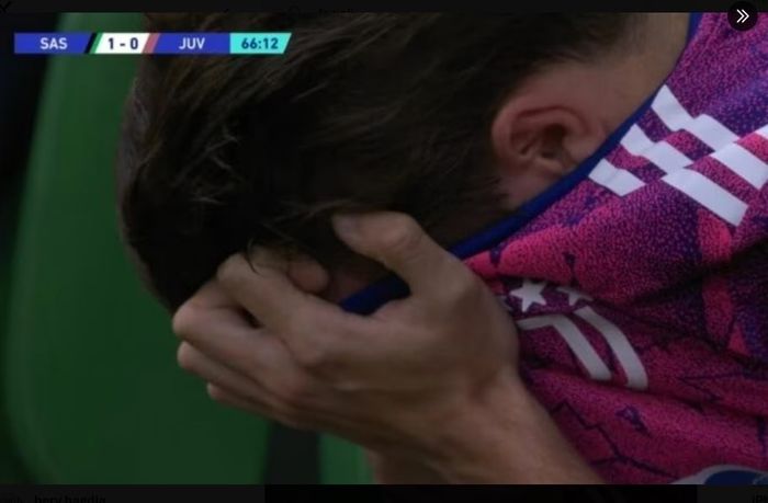 Tekanan berat kecanduan judi sampai membuat Nicolo Fagioli menangis ketika ditarik keluar dalam duel Juventus melawan Sassuolo musim lalu.
