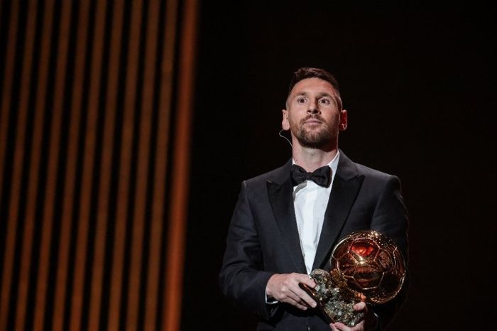 Ballon d'Or 2023 menjadi milik Lionel Messi.