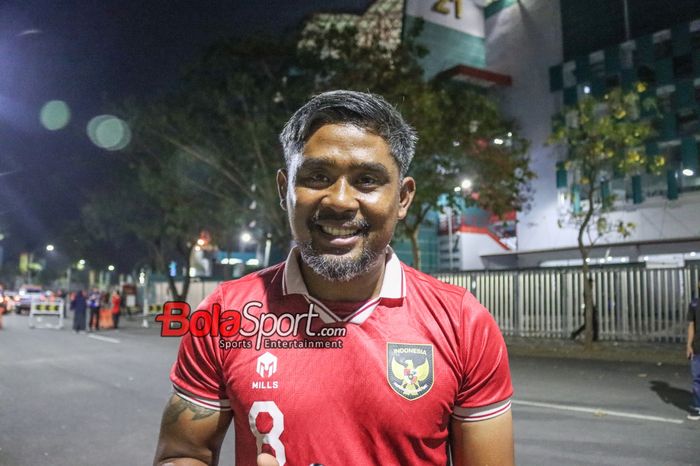 Purwanto Suwondo saat ditemui di Stadion Gelora Bung Tomo, Surabaya, Jawa Timur, Senin (13/11/2023).