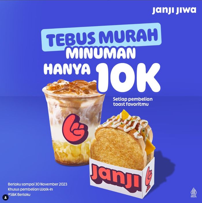 Hari Ini Ada Promo Kopi Janji Jiwa Cuma 10 Ribu! Buruan Cek di Sini