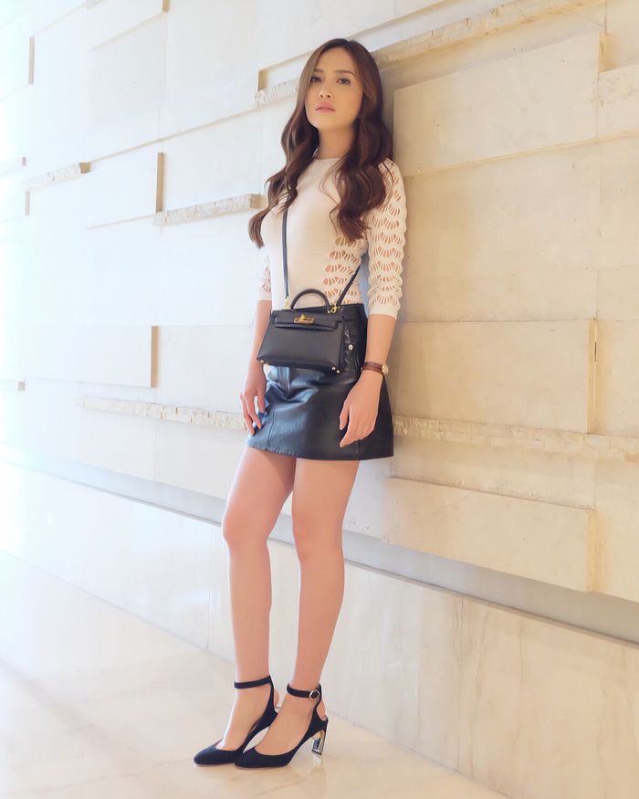 Salah satu koleksi lama tas Hermes Shandy Aulia.