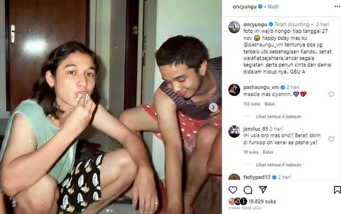 Gantengnya Pasha Ungu semasa muda