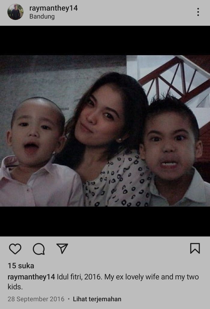Kabar mantan suami Yuni Shara, Raymond Manthey
