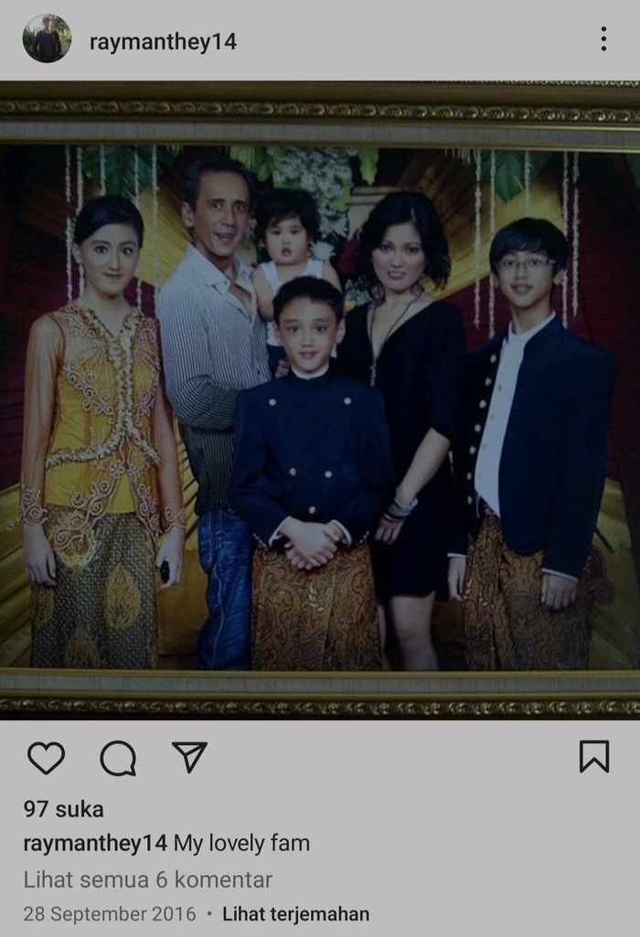 Kabar mantan suami Yuni Shara, Raymond Manthey
 