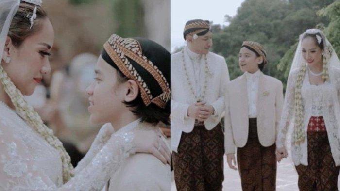 Potret bahagia Noah Sinclair di hari pernikahan sang ibu