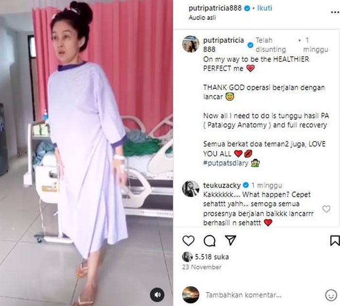 Unggahan Putri Patricia