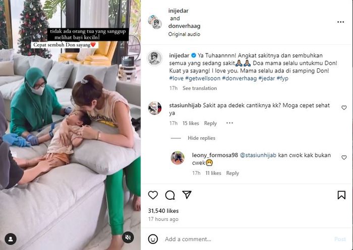 Postingan Instagram Jessica Iskandar 2 @inijedar