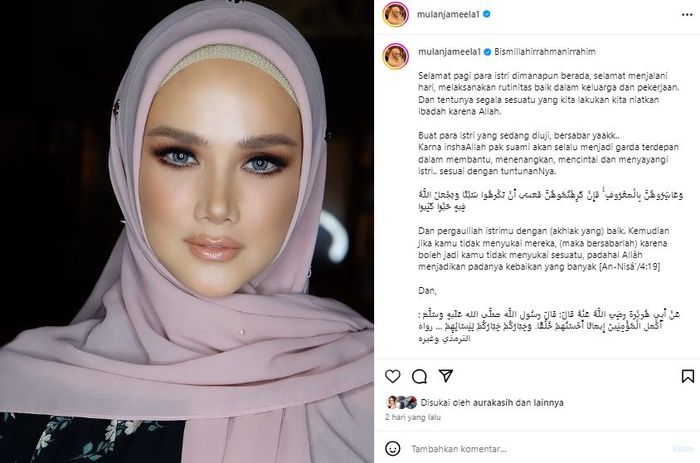 Unggahan Mulan Jameela