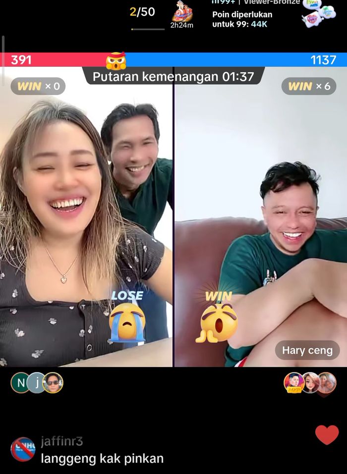 Sehari usia pernikahannya, Pinkan Mambo memergoki Arya Khan mengirimkan pesan romantis ke seorang wanita.  