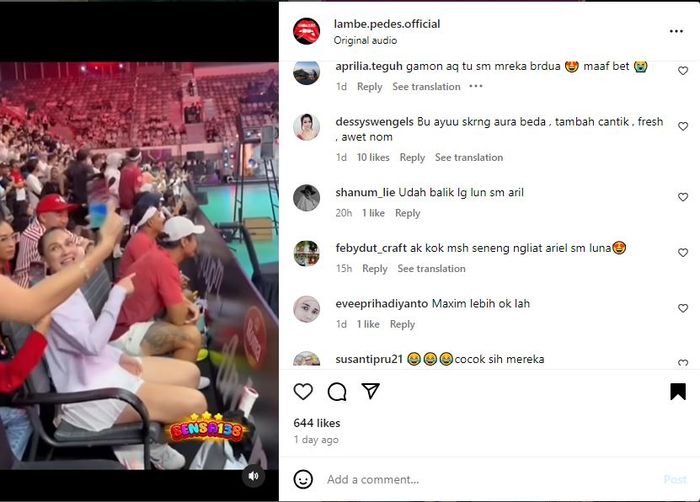 Momen Kuna Maya Ketemu Ariel Noah hingga Ikut Nyanyikan Lagu sang Mantan Jadi Sorotan, Netizen Auto Gamon!