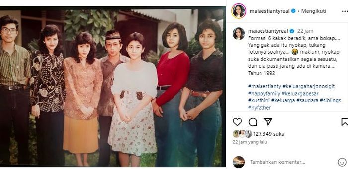 Unggahan Maia Estianty