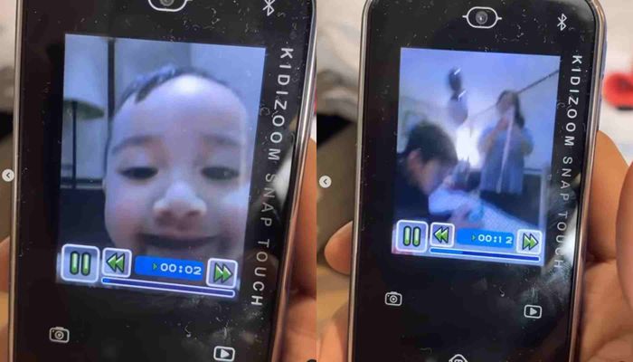 Cipung ambil video ini menggunakan ponsel miliknya